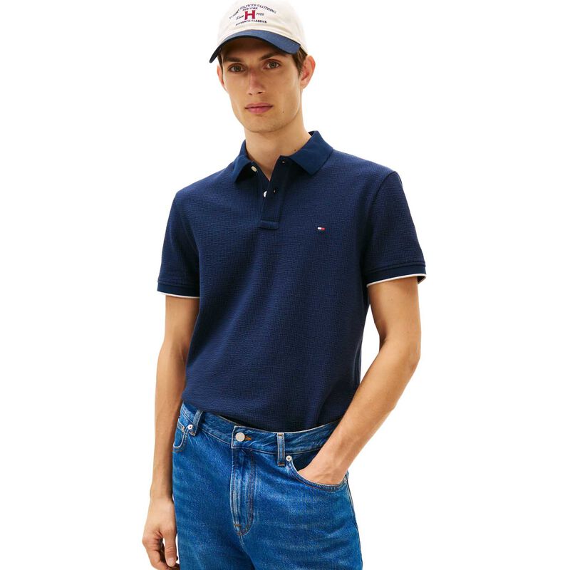 Tommy Hilfiger Seersucker Reg Polo image number 0